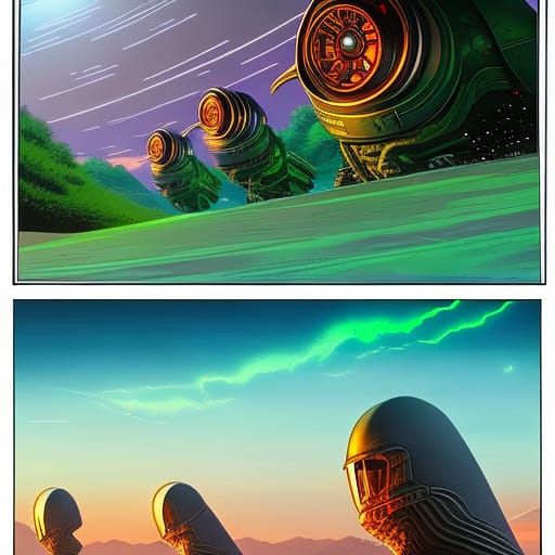 speed dating aliens #6 (a, b and c) and  #7  (a, b and c) ("...