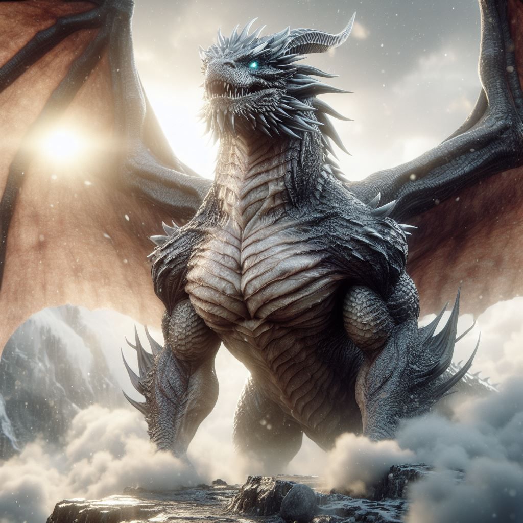 Proudly standing on the cliff