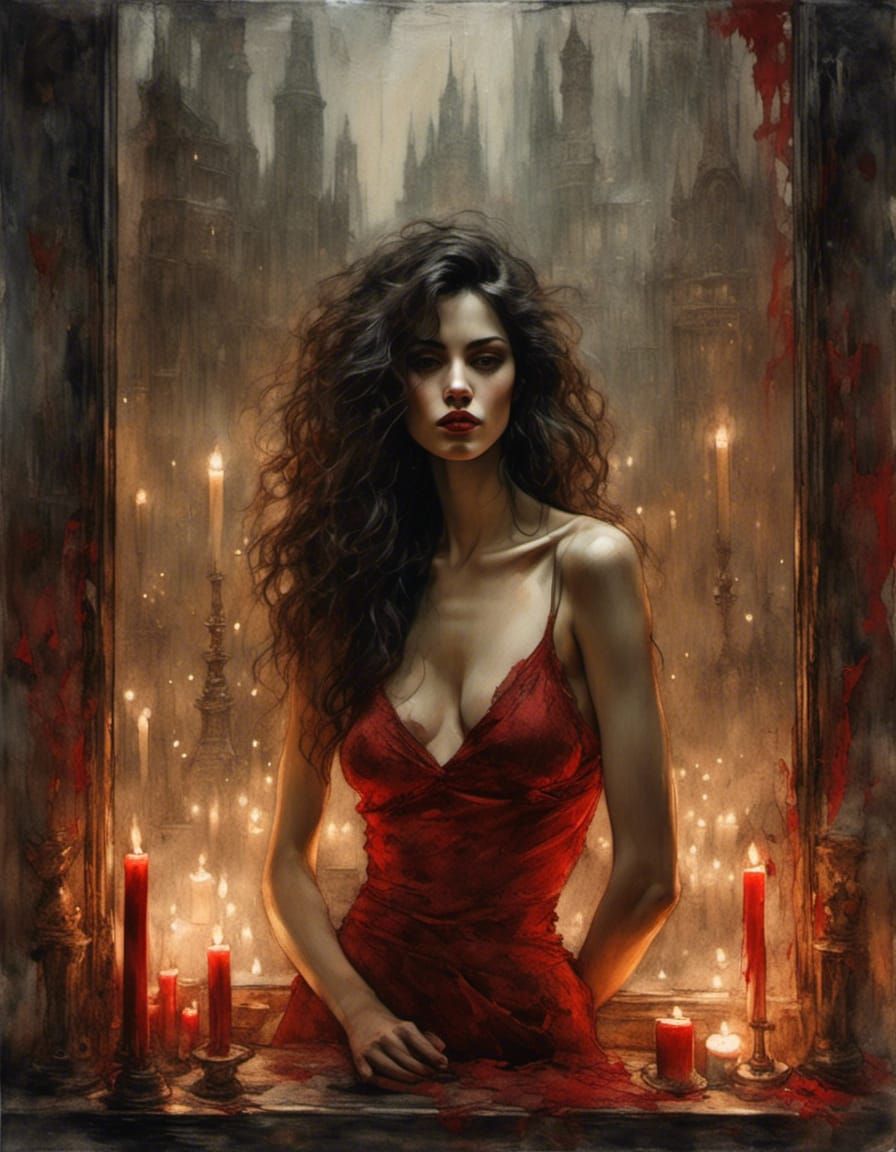 Woman in Red 67 - Epic fail or does reality bend for her?