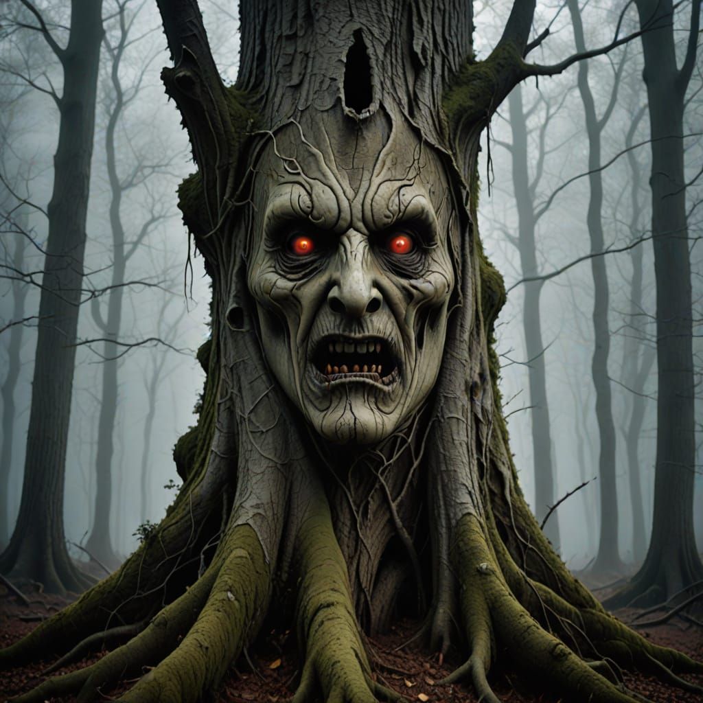 Angry Tree Spirit