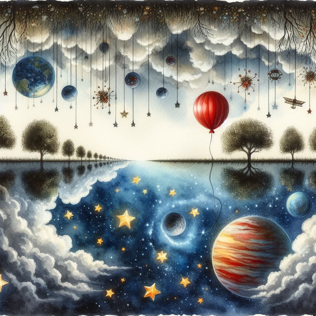 Surreal Reflective Nature