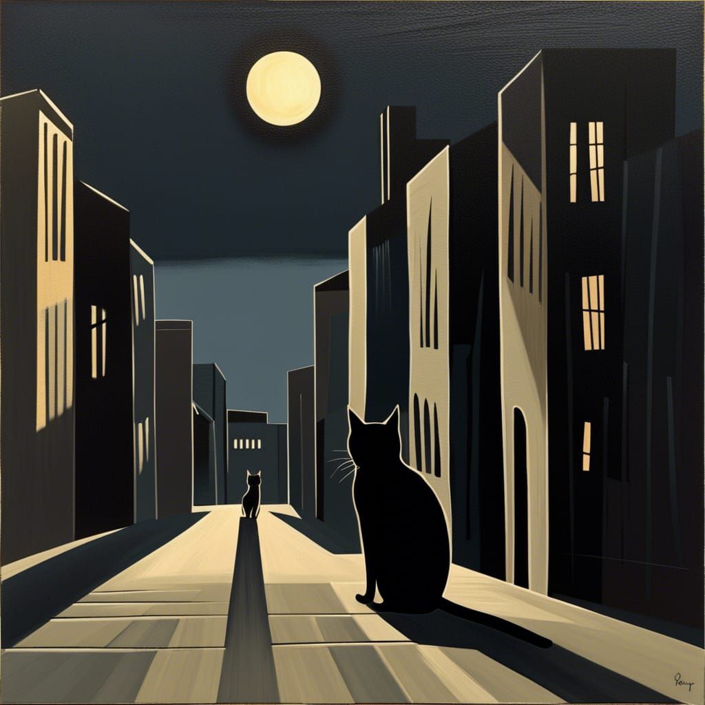 Barnet's Lunar Catwalk - AI Generated Artwork - NightCafe Creator