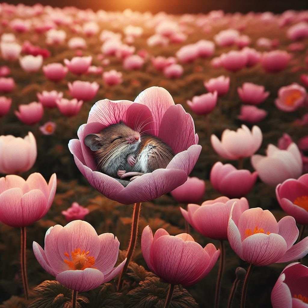 Mousey 🌸   by @Lellysaur