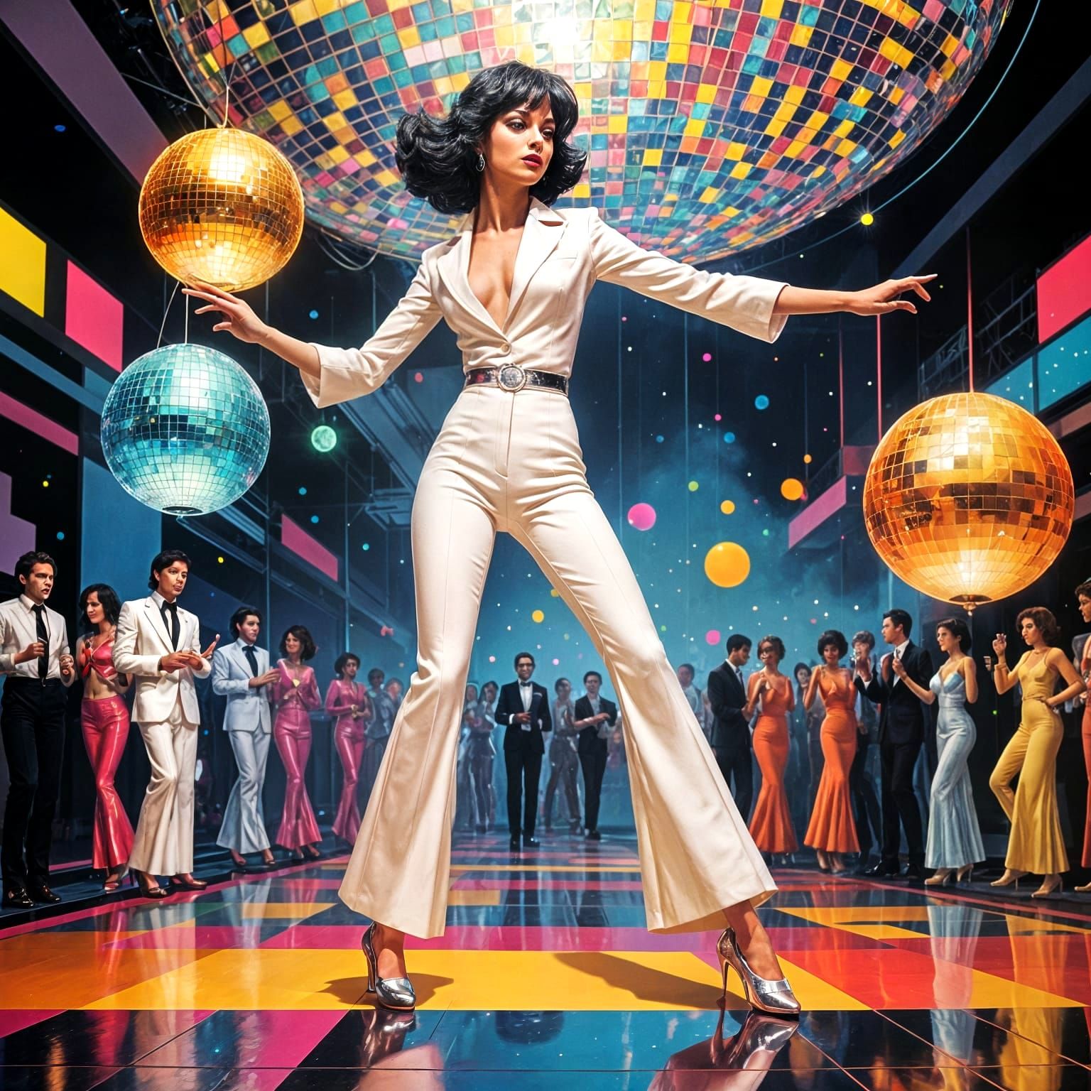 Disco Fever  by @The Nights Sky