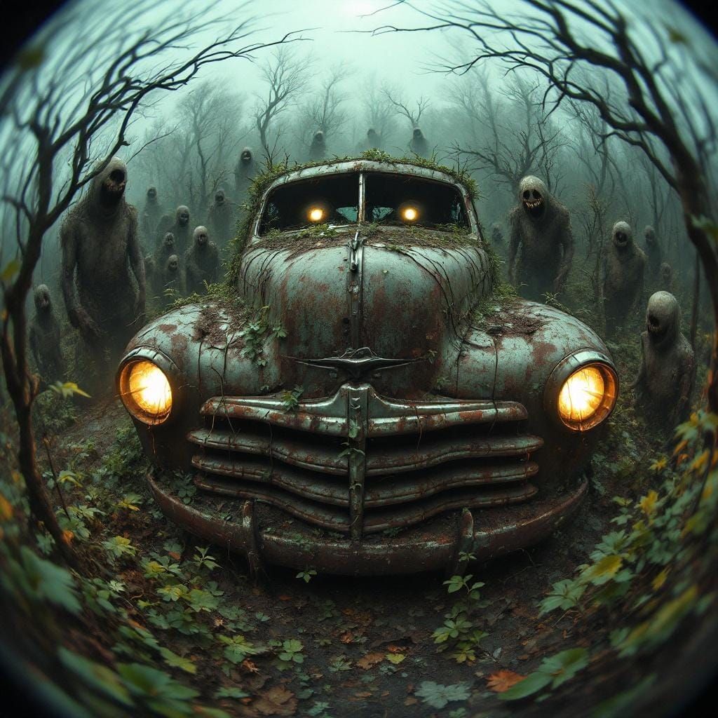 Vintage 1950 Cadaver-lac  by @Vulture Walk