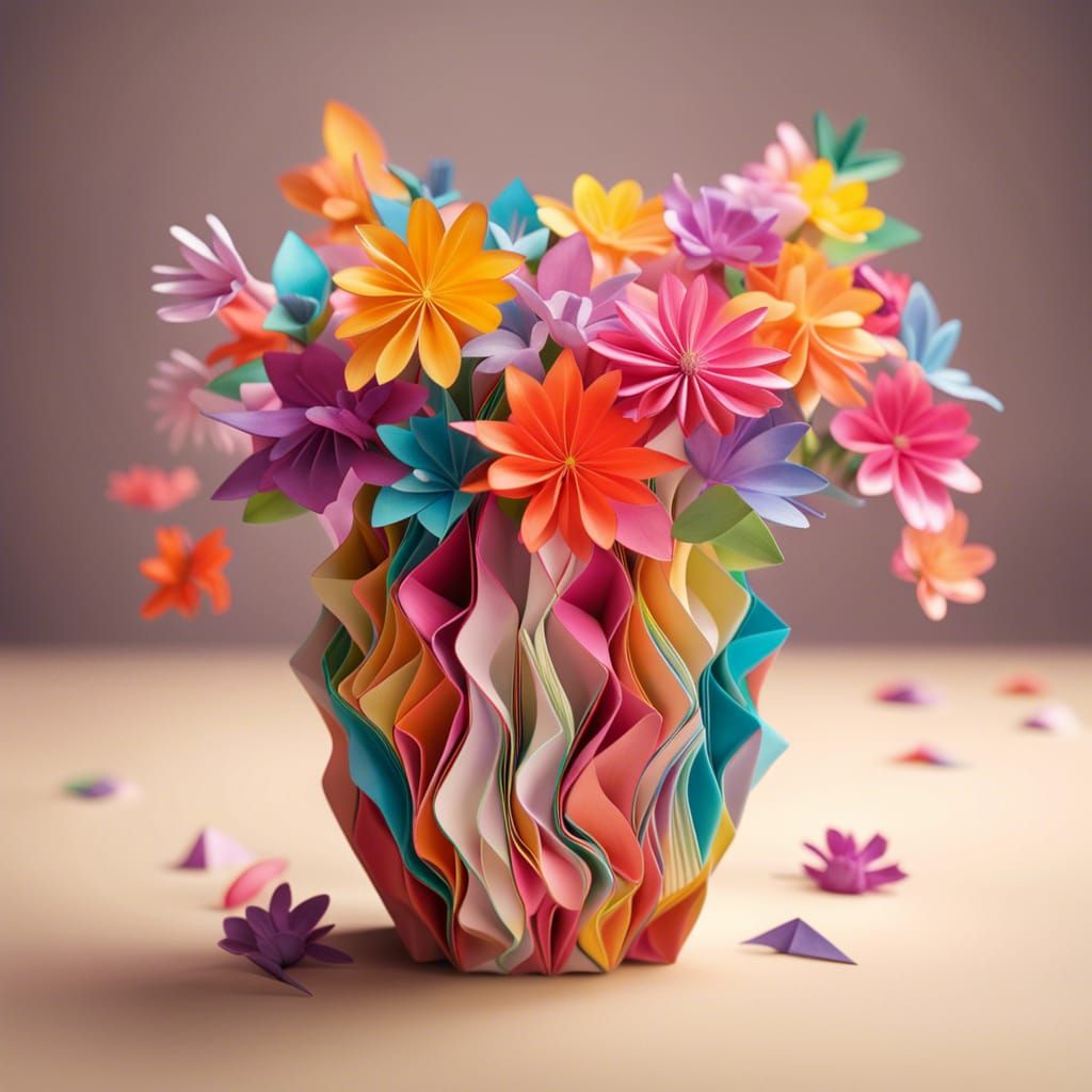 Paper flowers