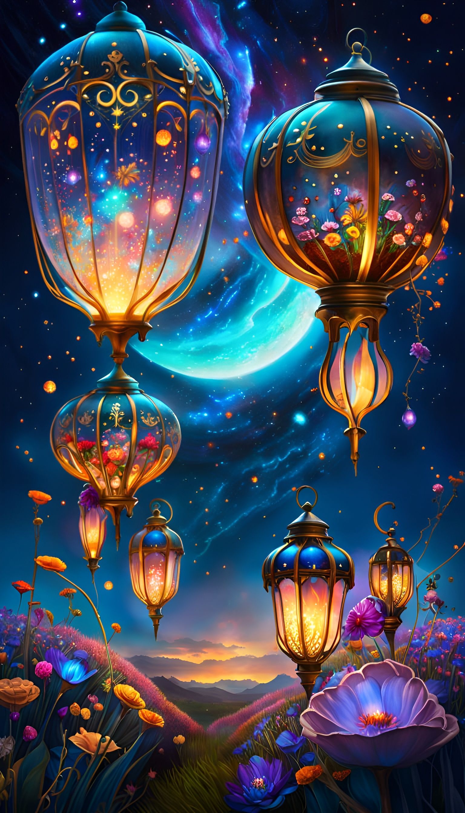 Lanternight  by @Shelly