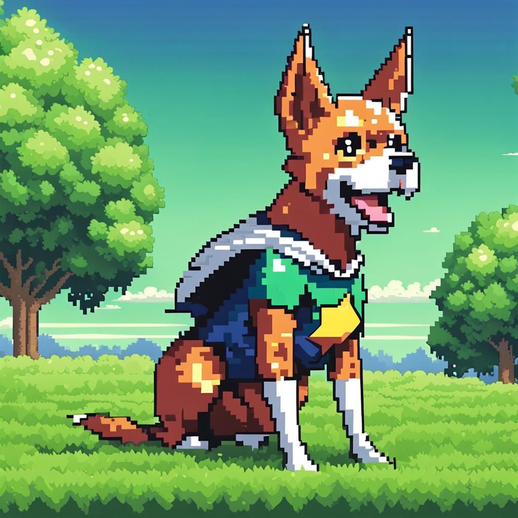 Dogstar 💫  by @Helvetica_