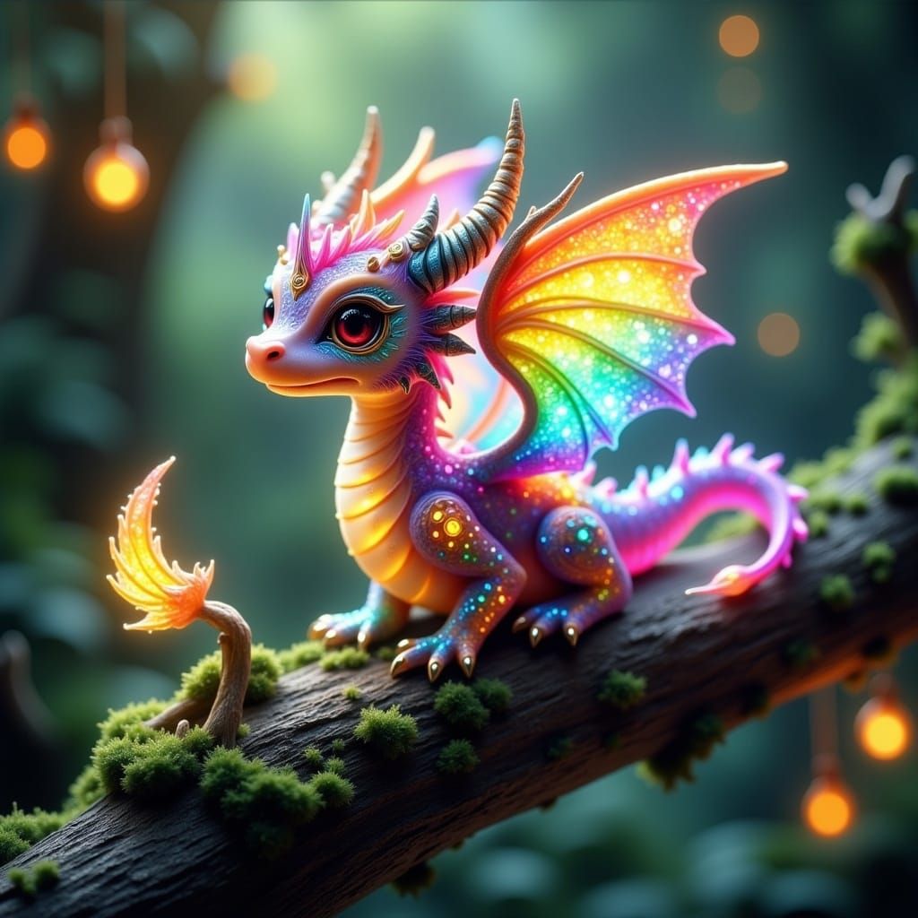 Tiny Dragon with Big Magic!