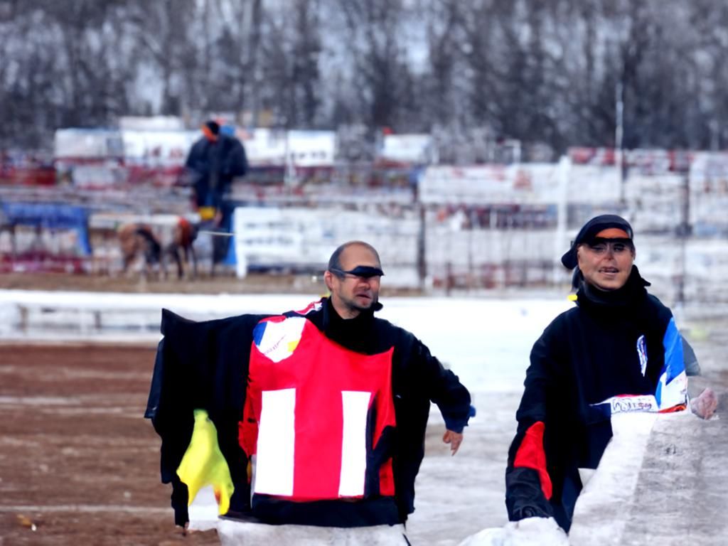 R. Daneel Olivaw and Lije Baley running the strips. - AI Generated ...