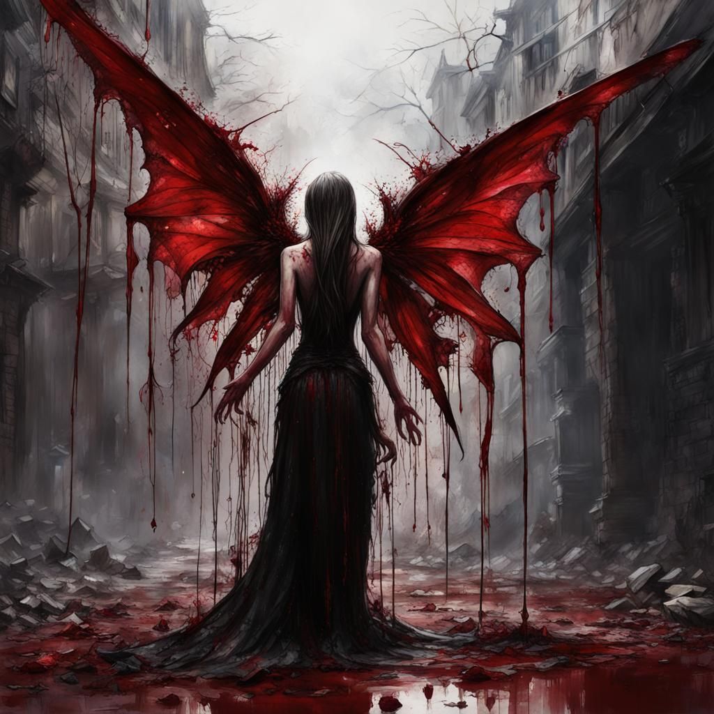 WINGS!!!, Spider fairy, fae of crimson spiders, CRIMSON, fairy blood ...