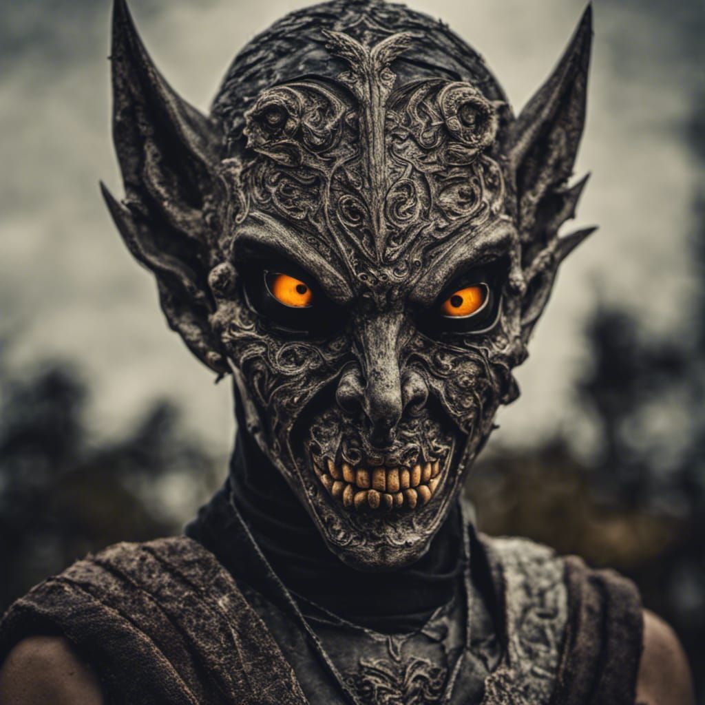 Halloween Mask  by @MrsNightTerror