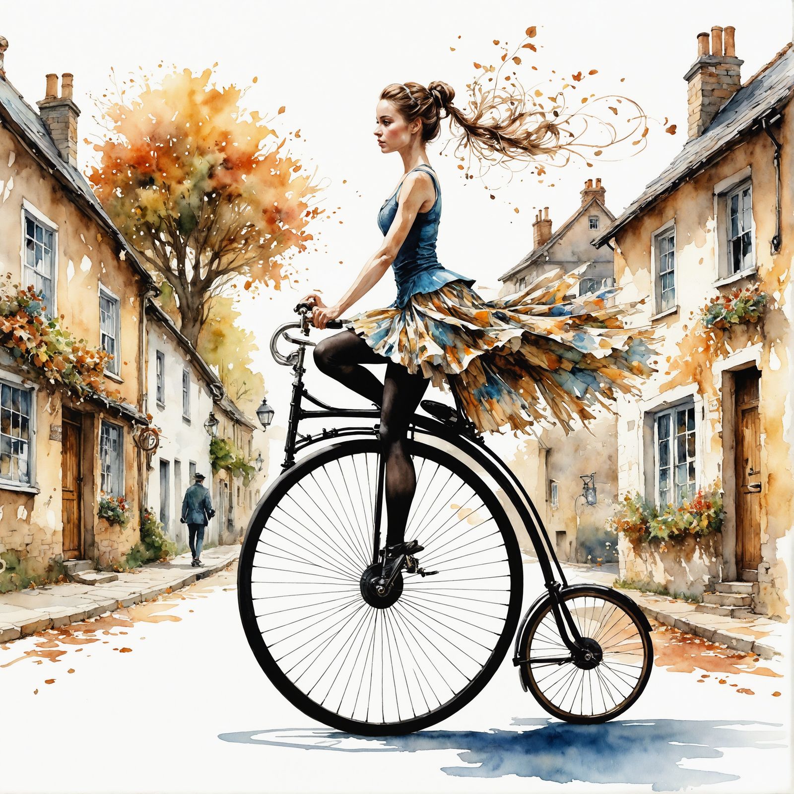 Le charme du grand-bi en automne