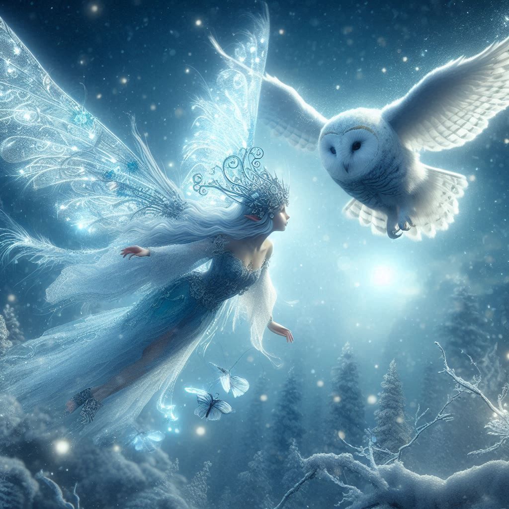 fairy and owl