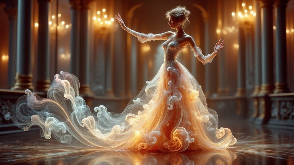 Ethereal dance  by @Real Courte