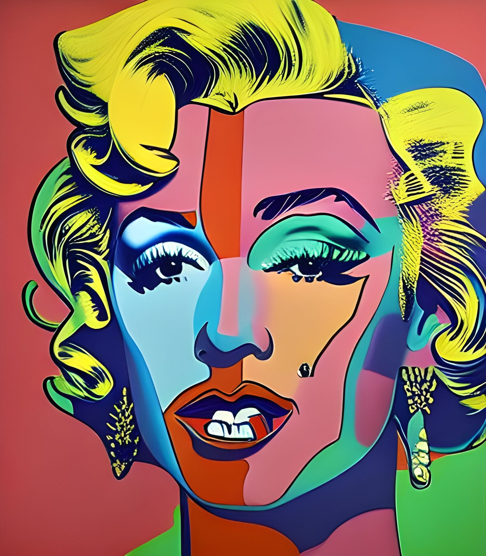 masterpiece of pop art AI Generated Artwork NightCafe Creator