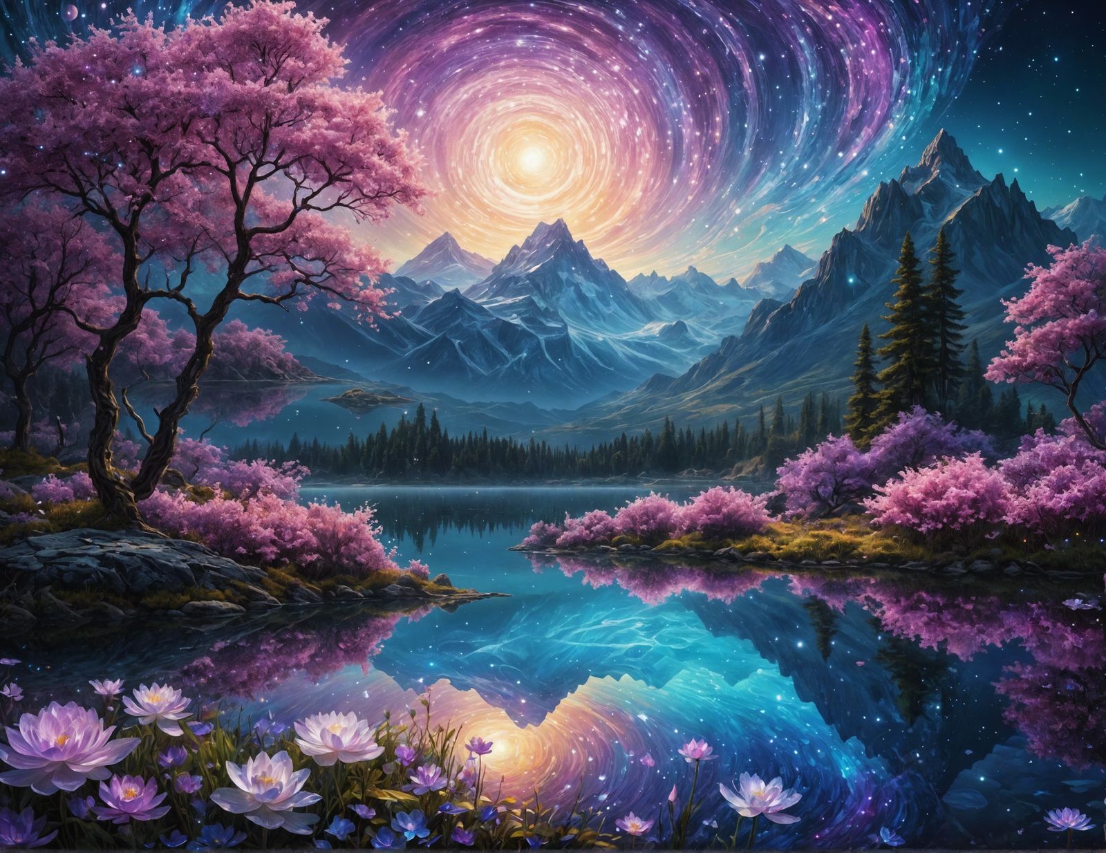 Cosmic Lake