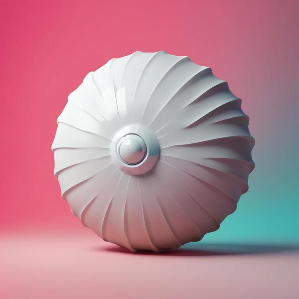 Biomechanical Pillbug: Iridescent Scales in Vector Art