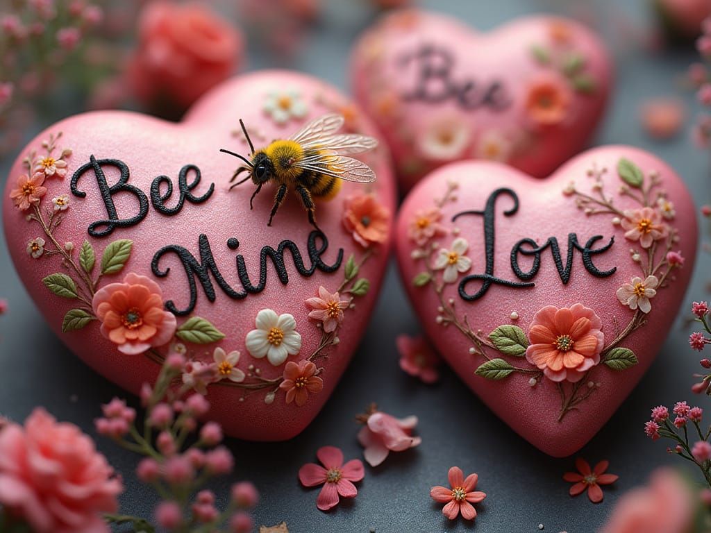 Conversation Hearts  by @Lennis