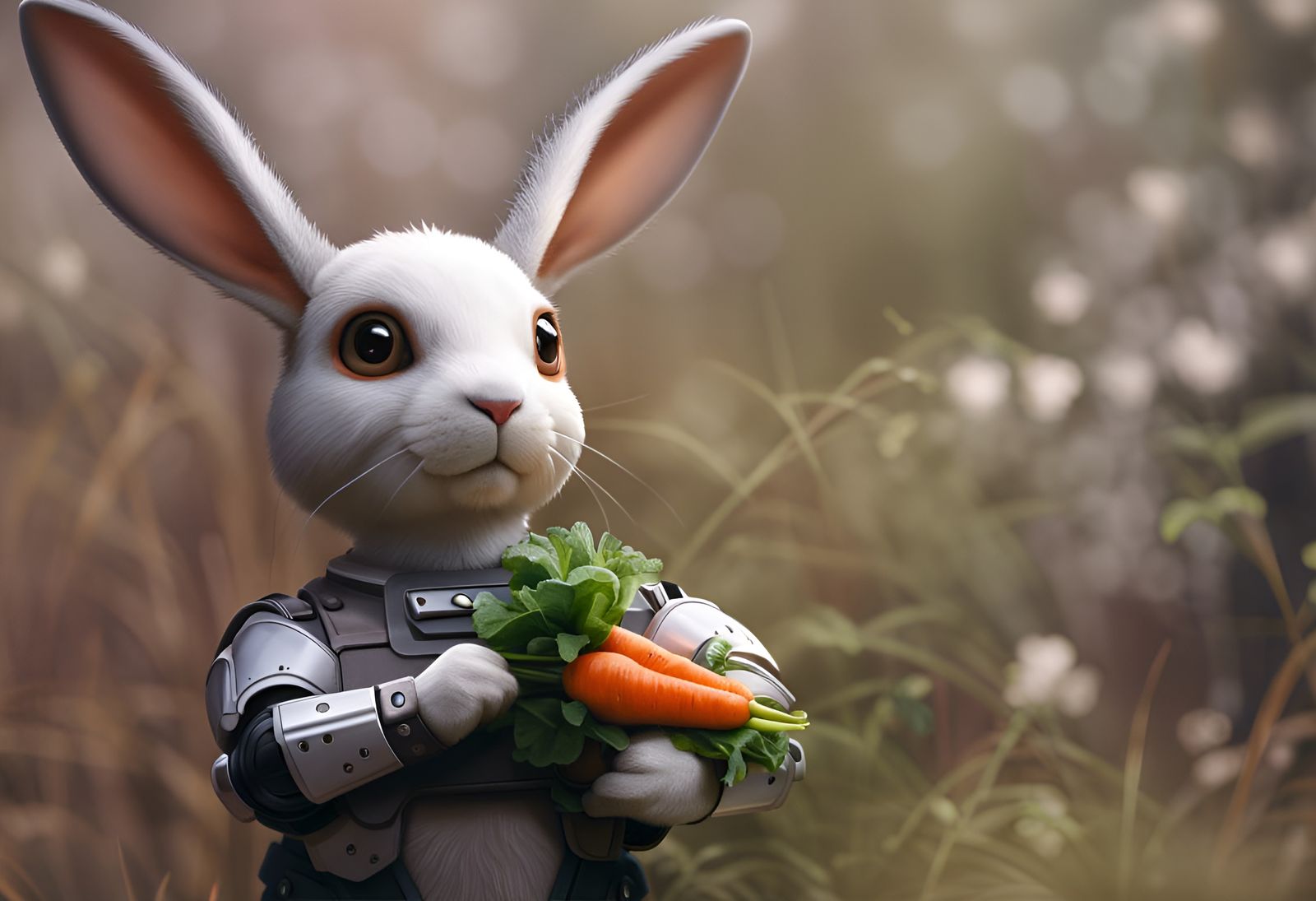 Peter Robbit - Peter Rabbits Robotic Twin Robot Pet - AI Generated ...