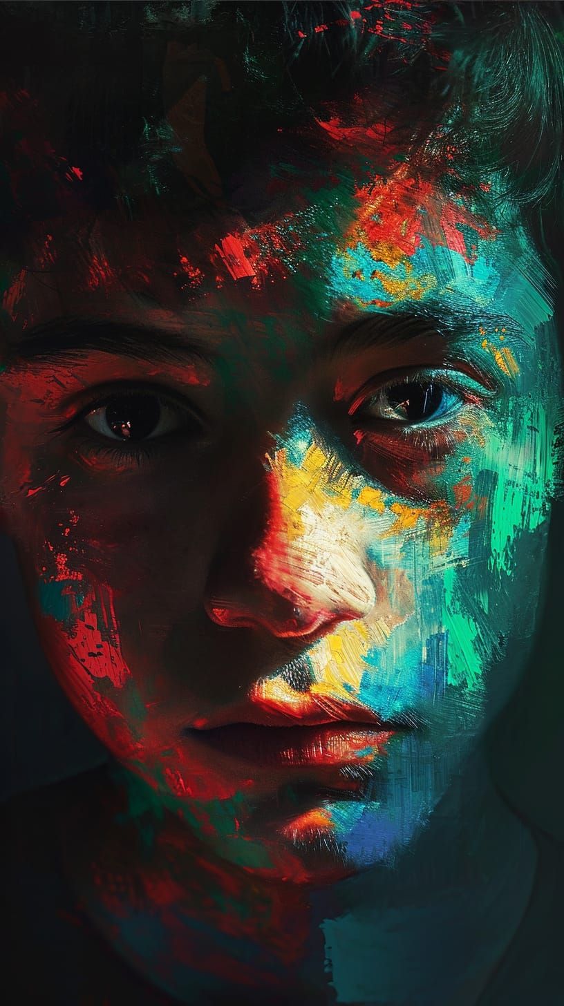 colord portrait