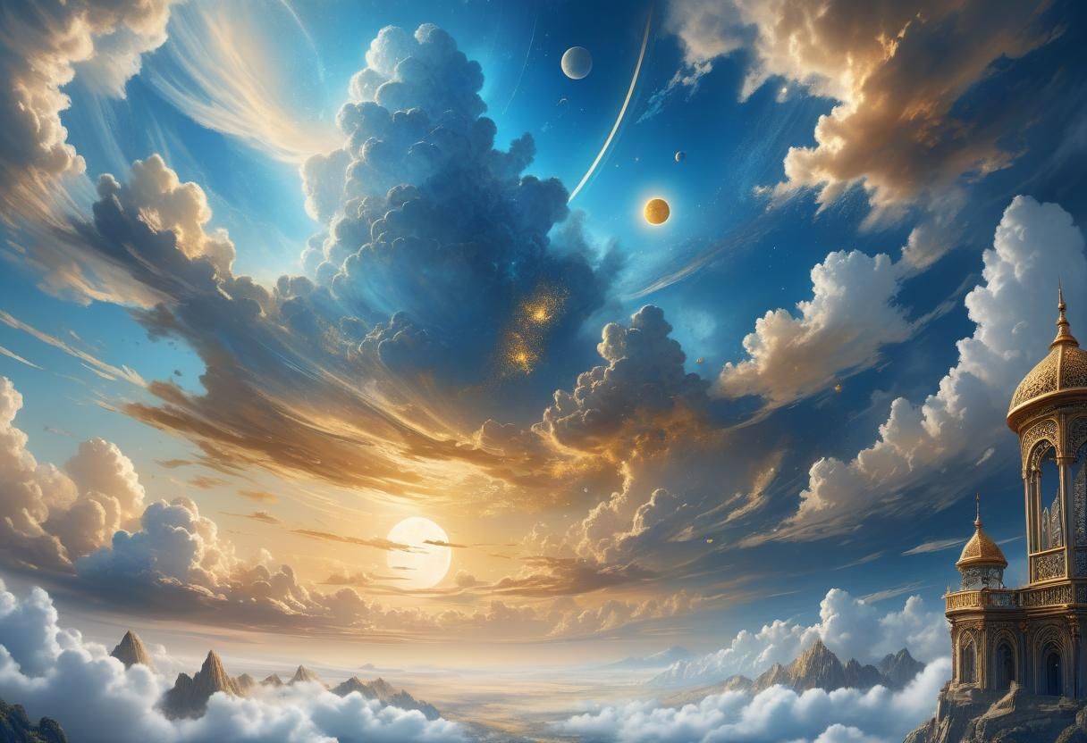 celestial clouds