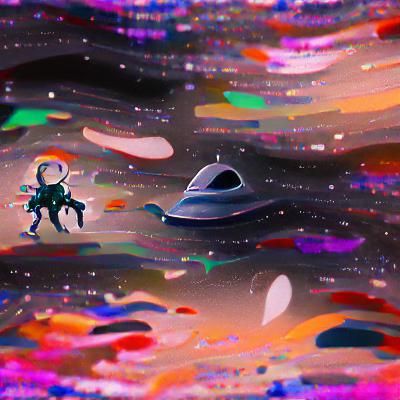 Lost in space - AI Generated Artwork - NightCafe Creator