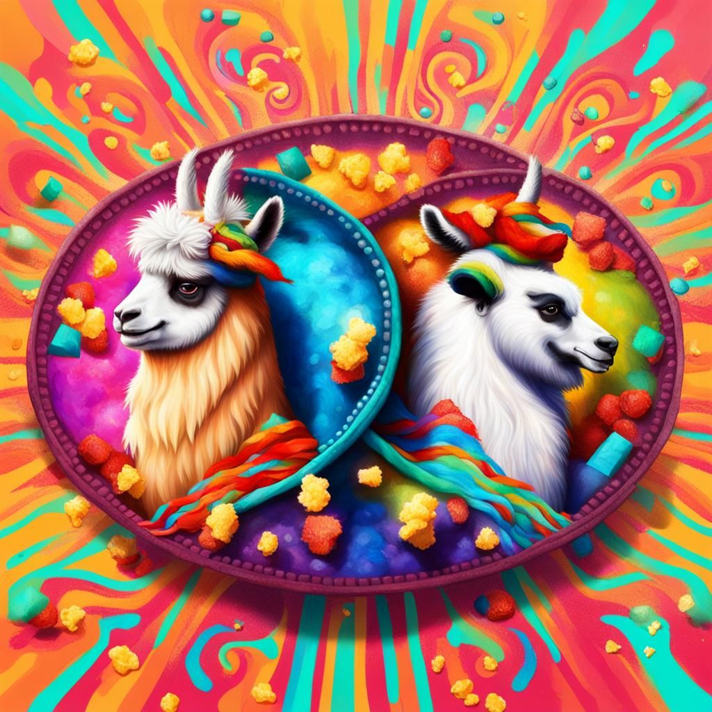 llamas and elpacas at a movie and hugging a panda each with ...
