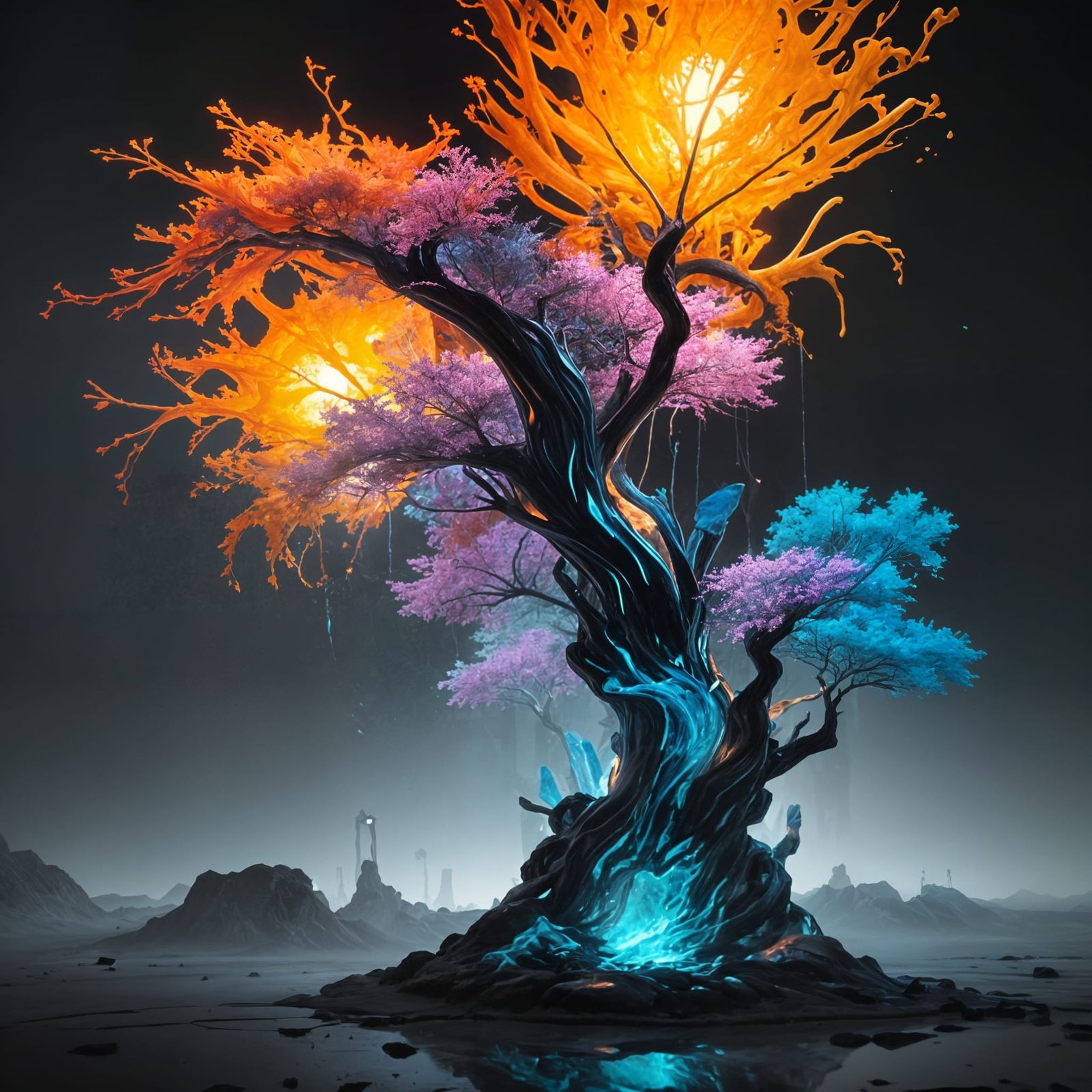 Blooming Tree  by @Windoula