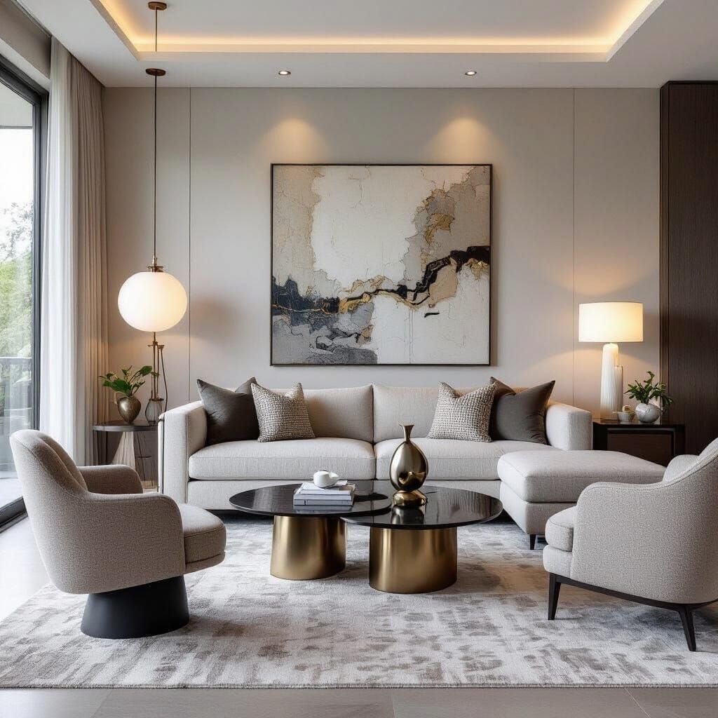 Stunning Modern Living Room Interior Design