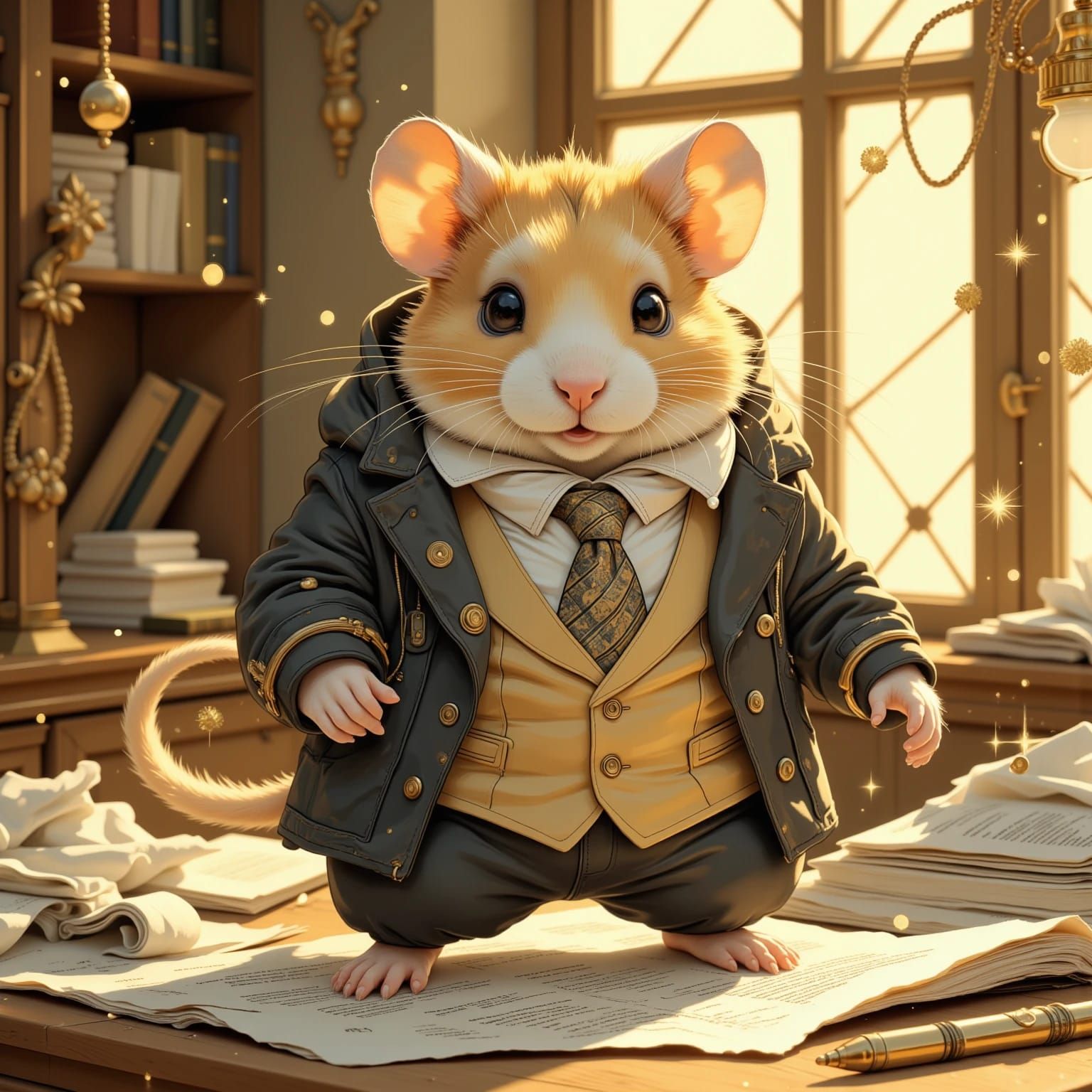 Sales Manager Hamster