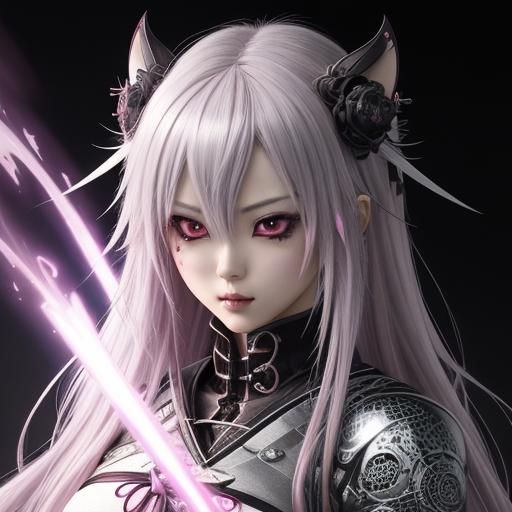 3D Vibrant Anime Style.