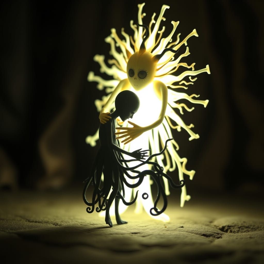 when light and darkness met