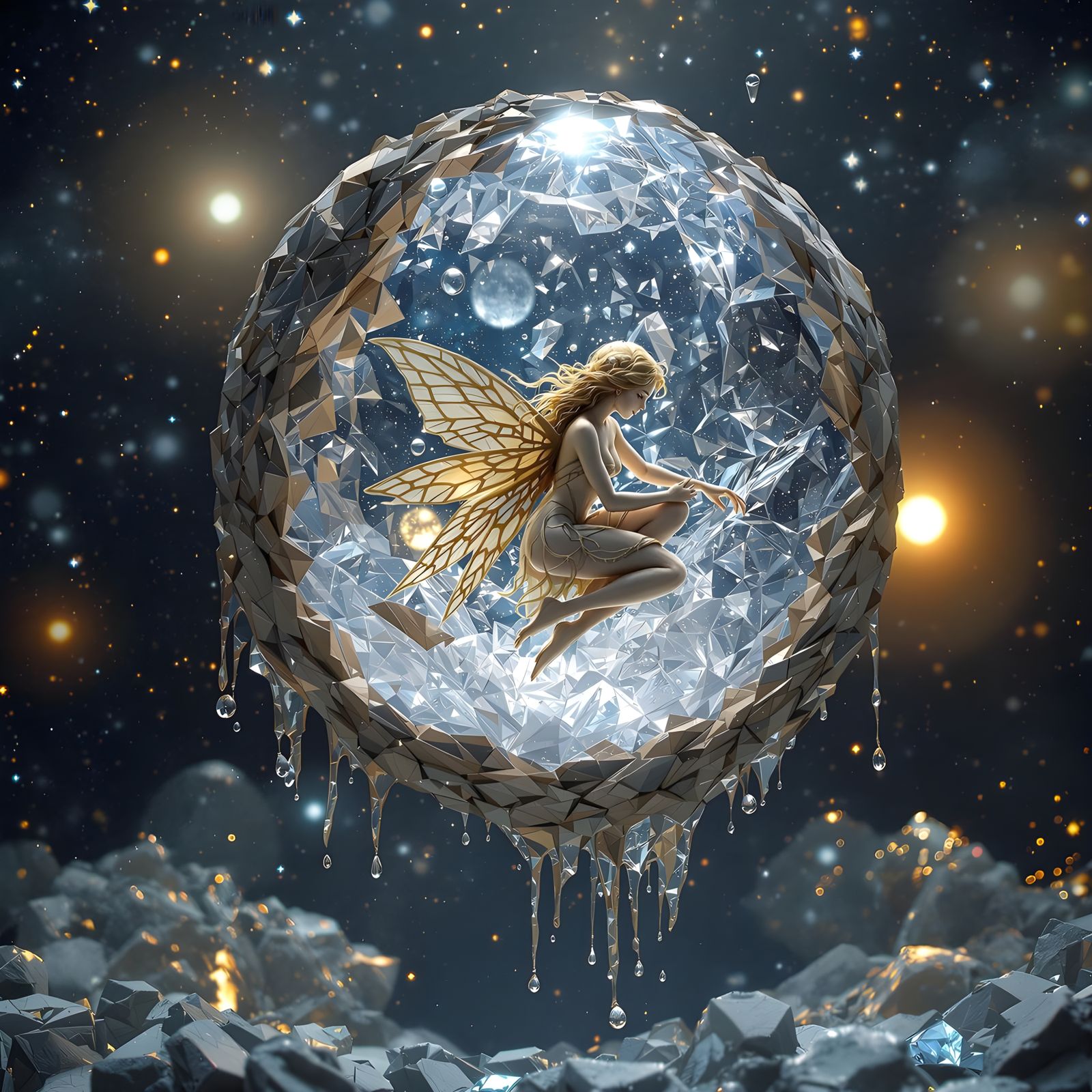 Birth of a fairy  by @RedLeoPard