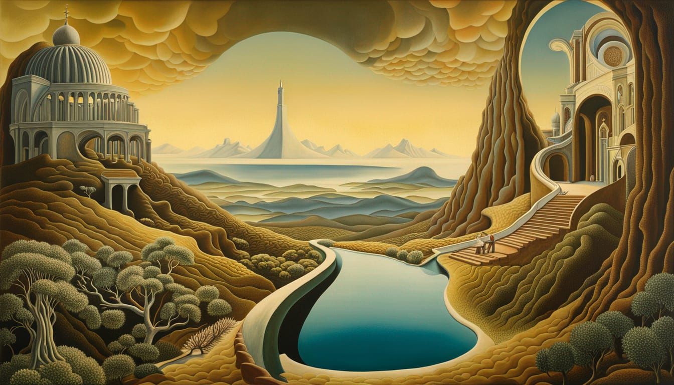 “Surrealism in the eye of Salvador Dali AImagined by Kay Sage (1)” - AI ...