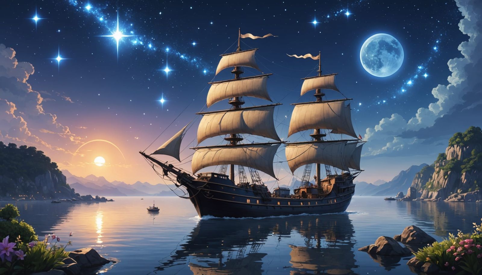 Starlit Harbor Aether  by @Jynx