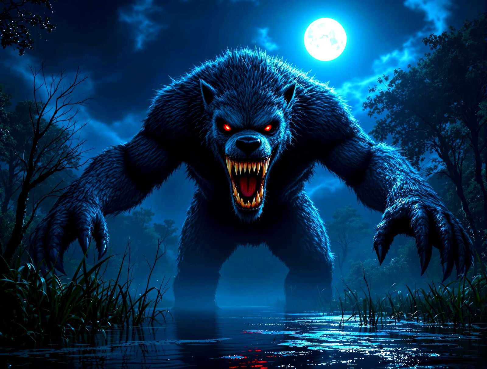 Hairy Monster With Dog Face Terrorizes Louisiana Swamps