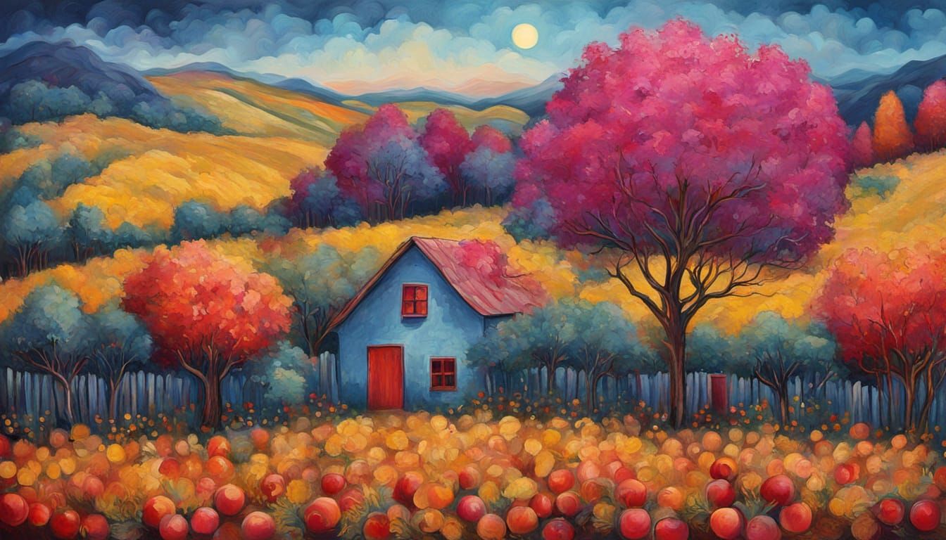 Autumn harvest apple picking  by @Jane Jay