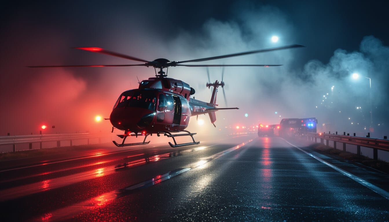 Night Rescue on the Highway