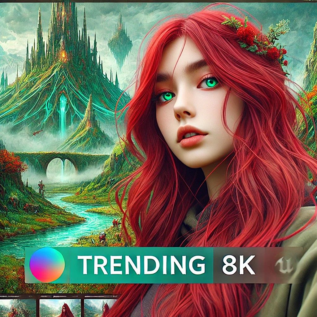 Cover With Red haired girl