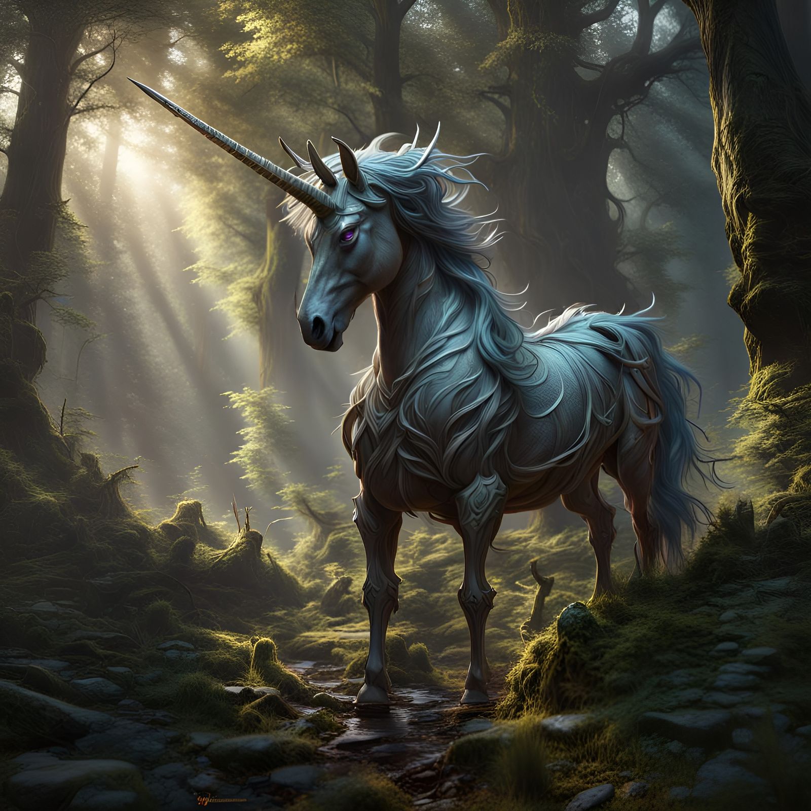 Guardian of the Forest  by @mina