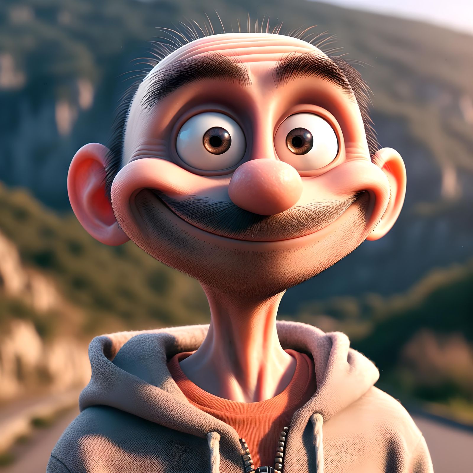 Be happy being yourself.