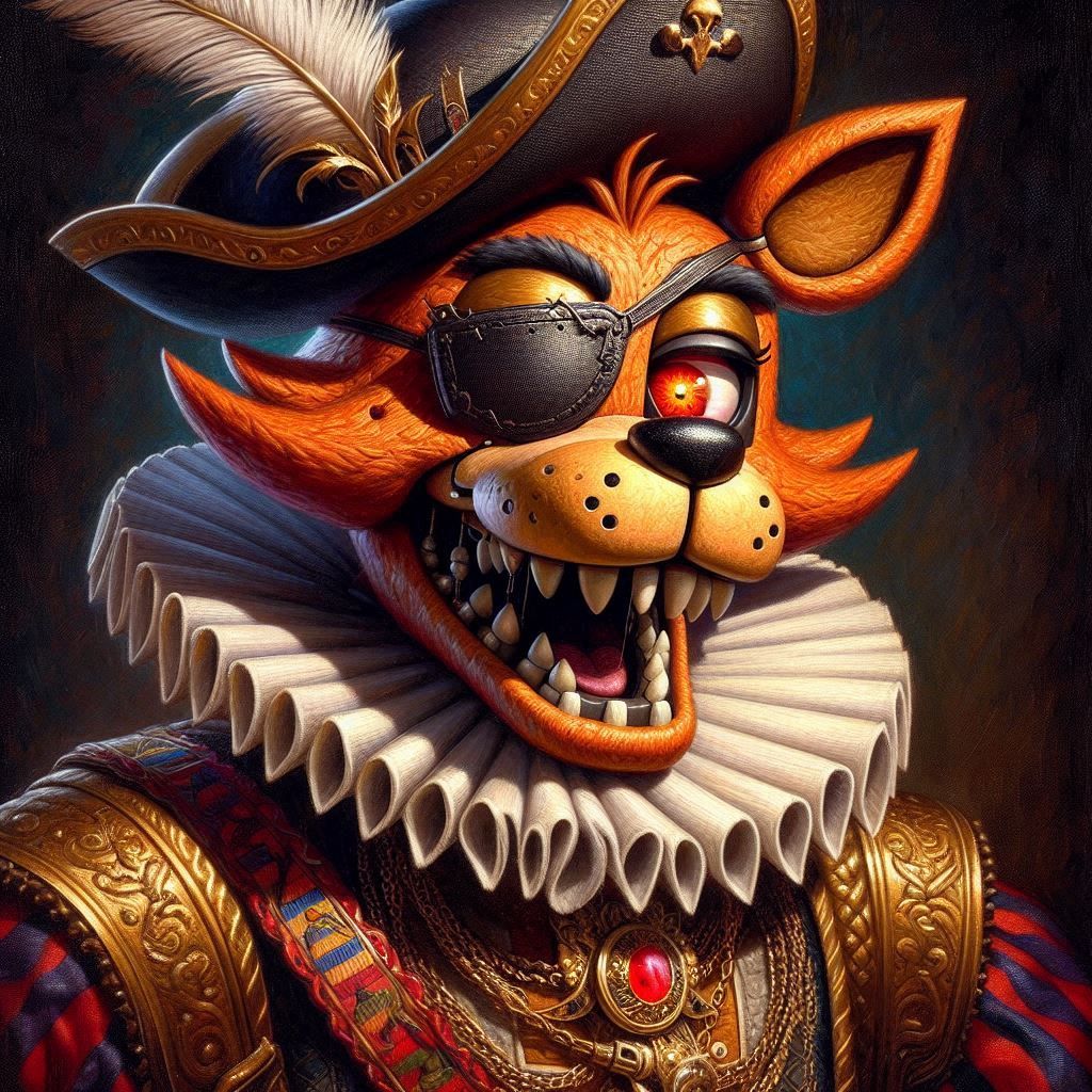 Nev'r und'restimate the cunning of a pirate. Or a fox f'r yo...