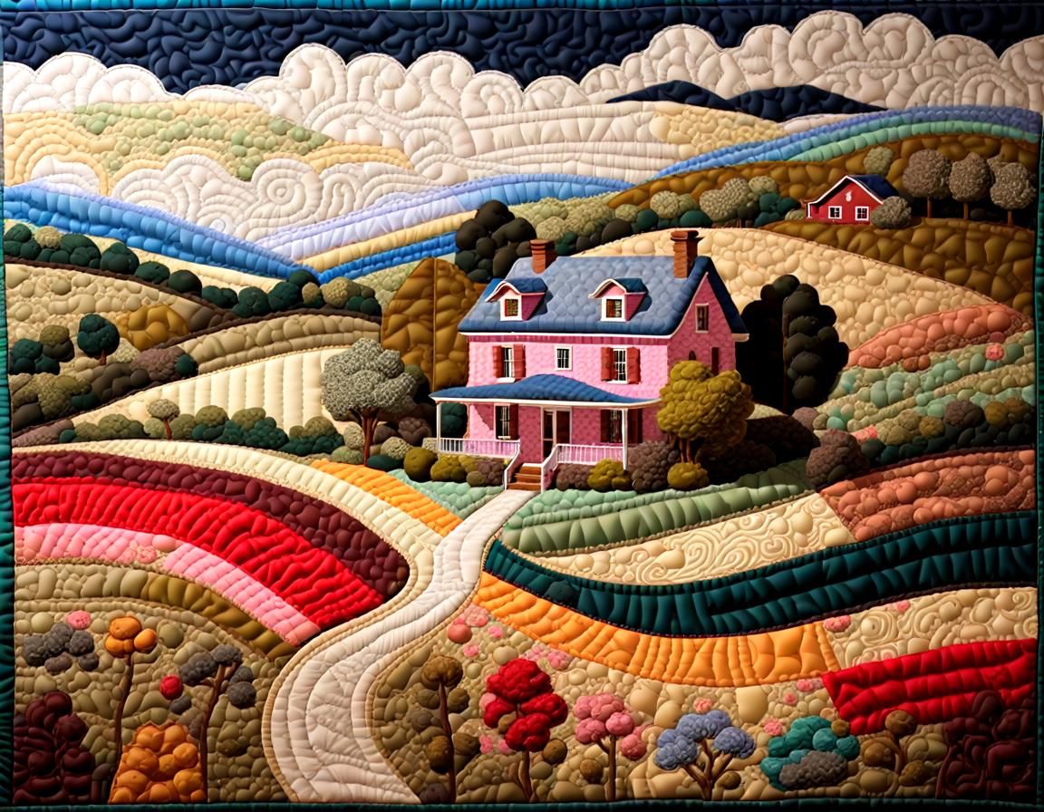 Quilted Tranquility: Cottage Comforts  by @Andy Bolton