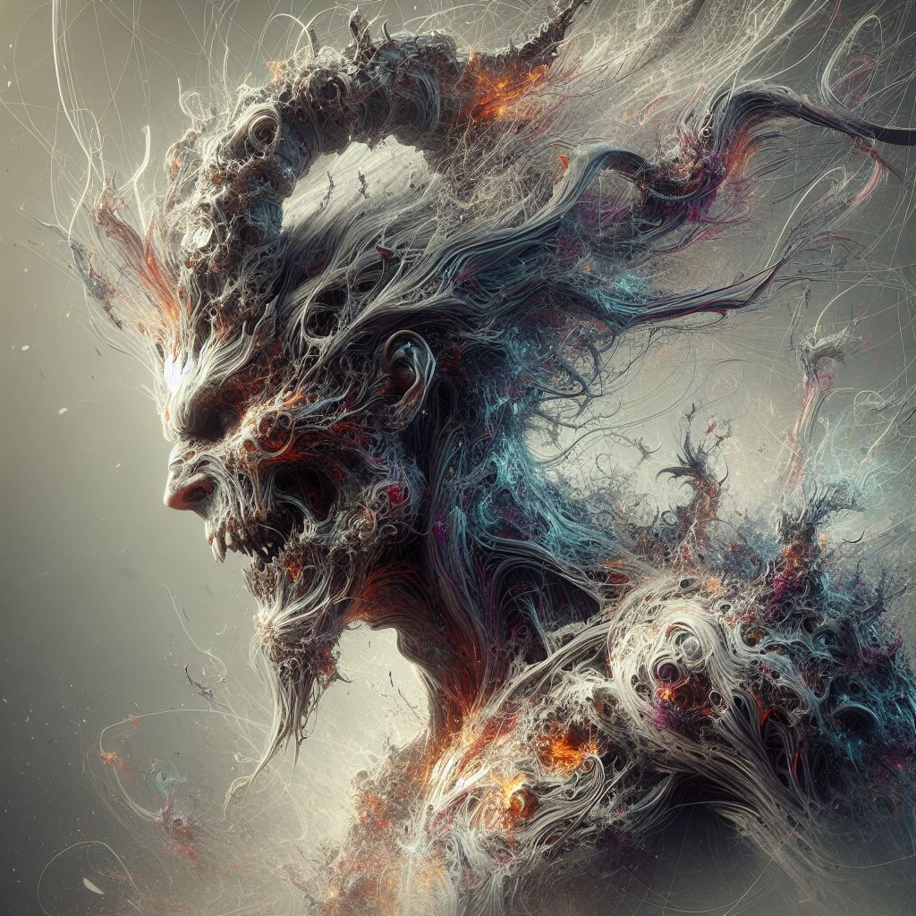 Full body view of chaos.