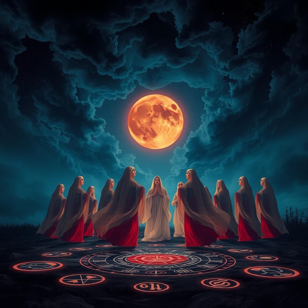 witches doing rituals