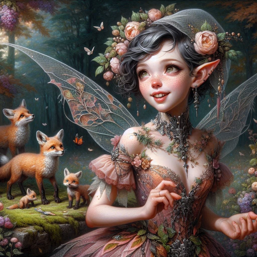 Fairy and foxes
