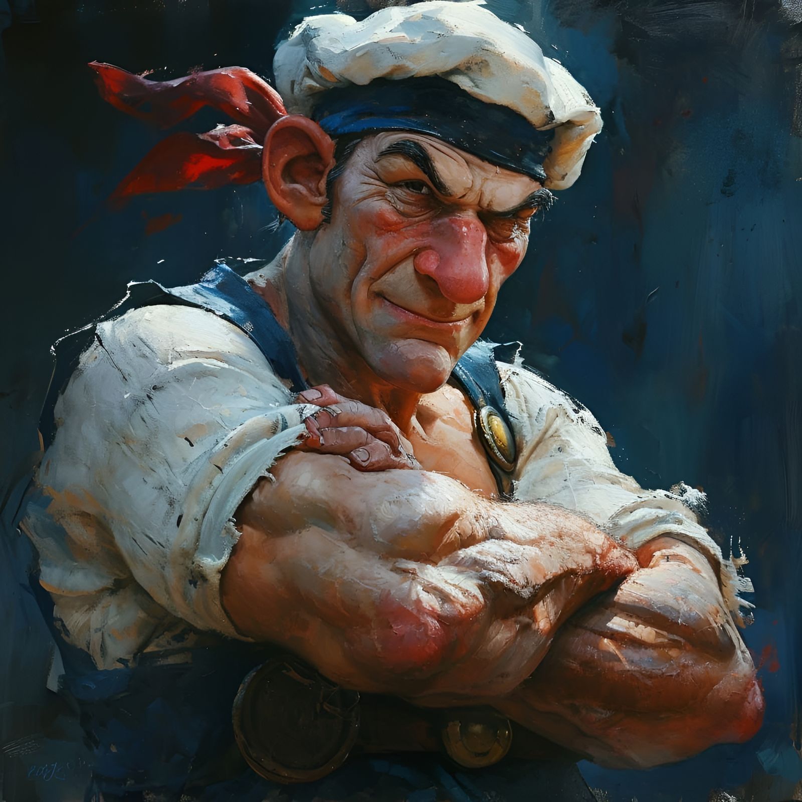 Local Man Loves Spinach