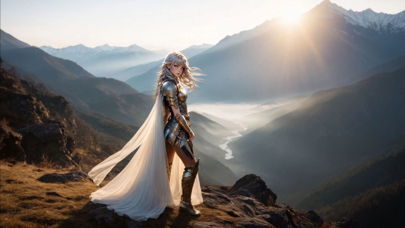 WARRIOR  ARMOR  MOUNTAINS  from  ArteByJH  TENSOR  -  EXTENDED