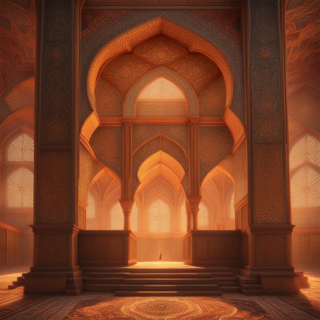 Transform Quran meanings into epic artworks, kaleidoscopic, ...
